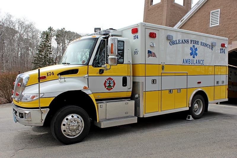 Orleans Fire Department ambulance