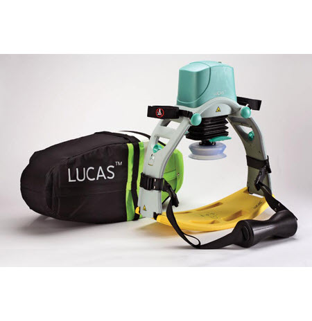 Lucas device automatic CPR machine